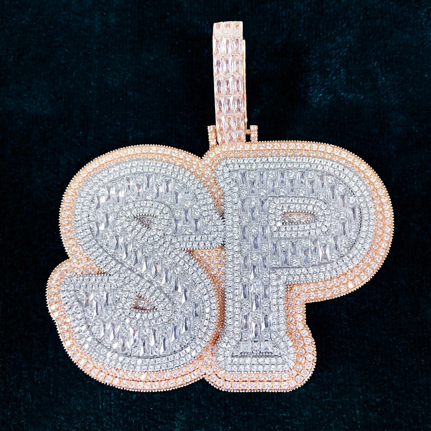 Custom Big Letter Pendant - Drip lordss
