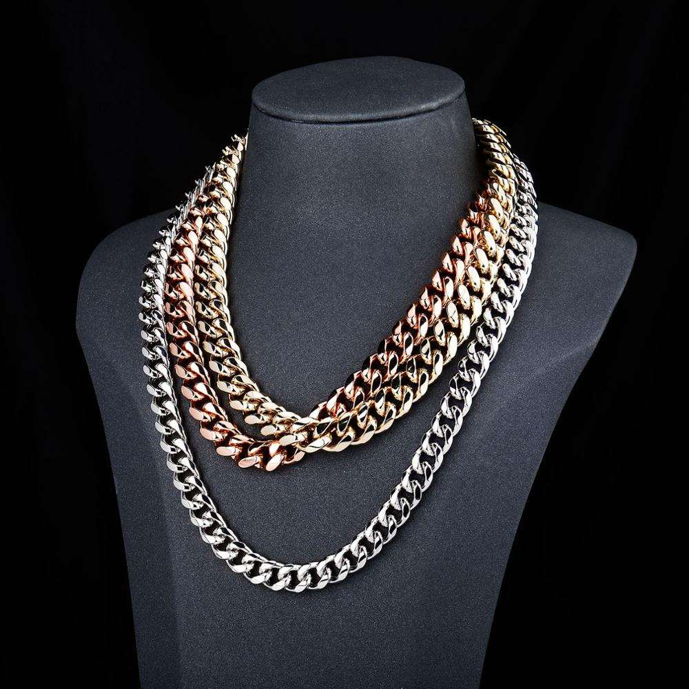 Cuban Necklace With Iced Out Box Clasp Drip lordss