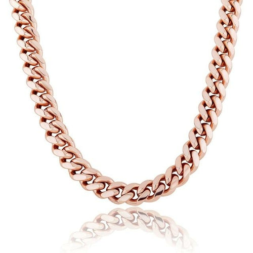 Cuban Necklace With Iced Out Box Clasp Drip lordss