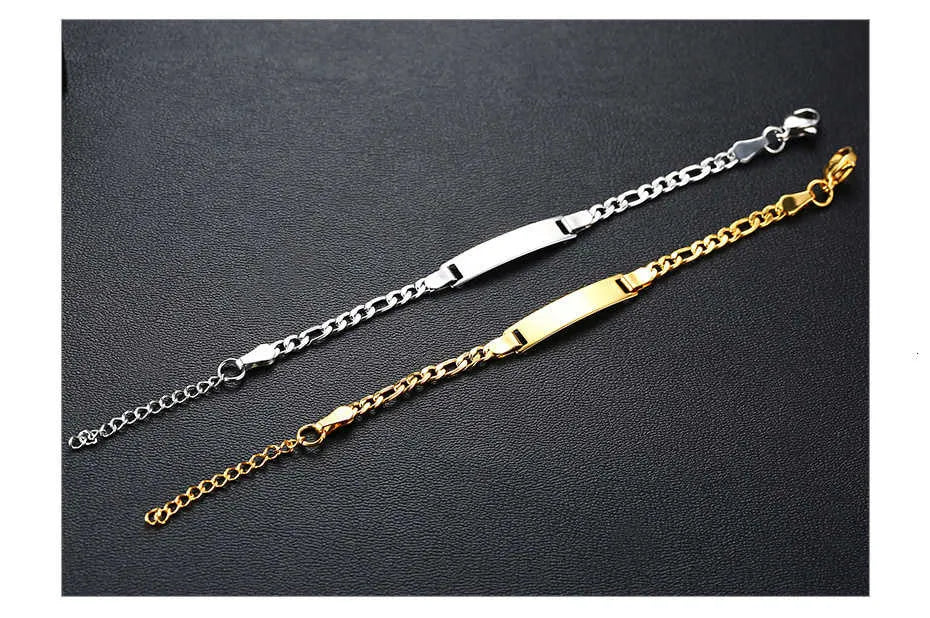 Plain & Engraved Custom Baby Bracelets - Drip lordss