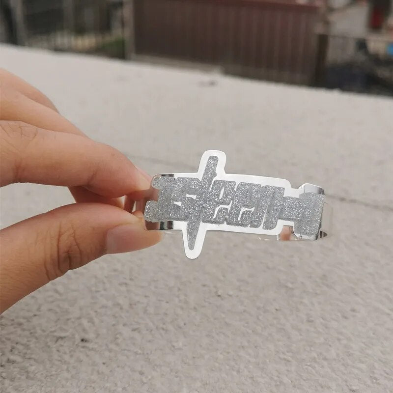 Custom Name Ring and Bangle Set - Drip lordss