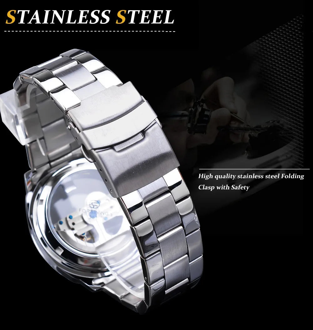 FORSINING Skeleton Watch - Drip lordss