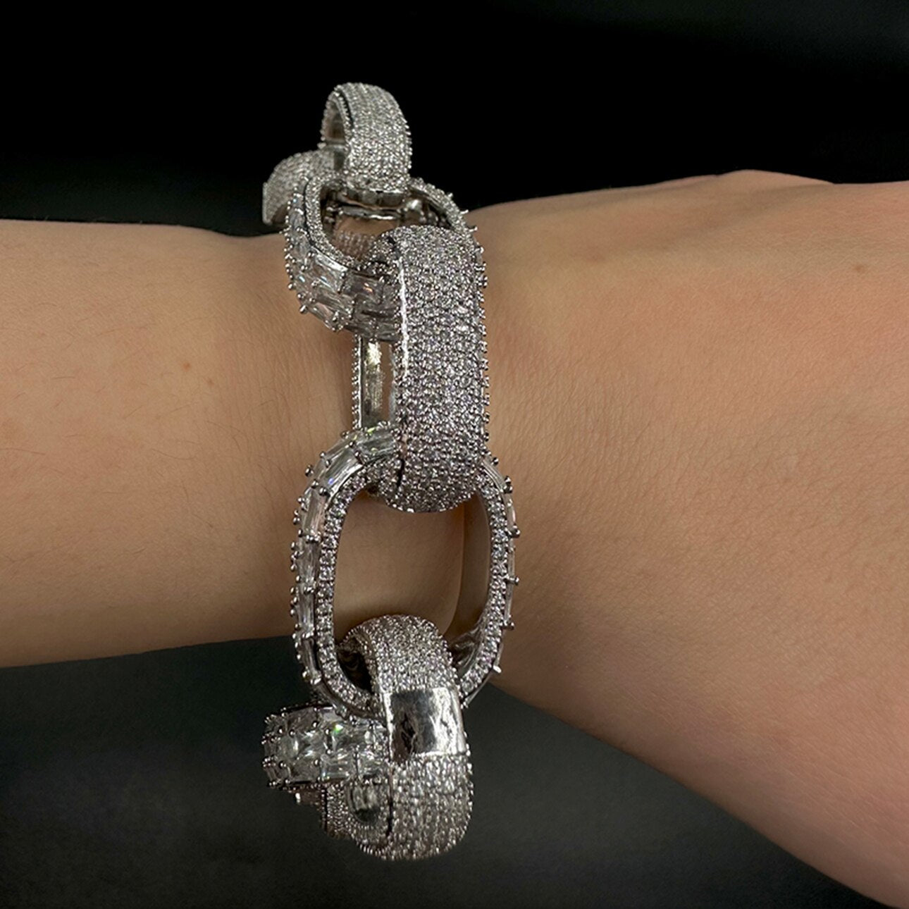 Box Cuban Link Bracelet - Drip lordss