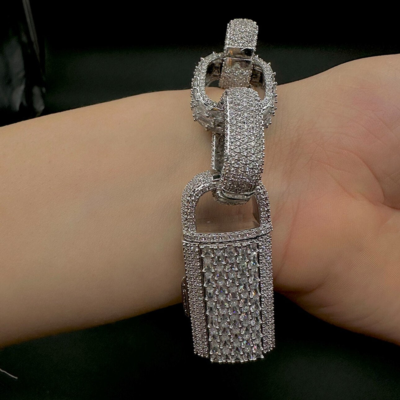 Box Cuban Link Bracelet - Drip lordss