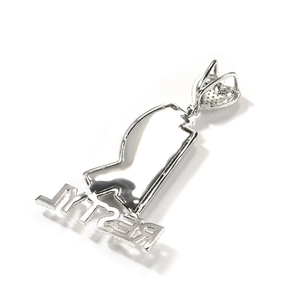 Custom Stacked Names Pendant - Drip lordss