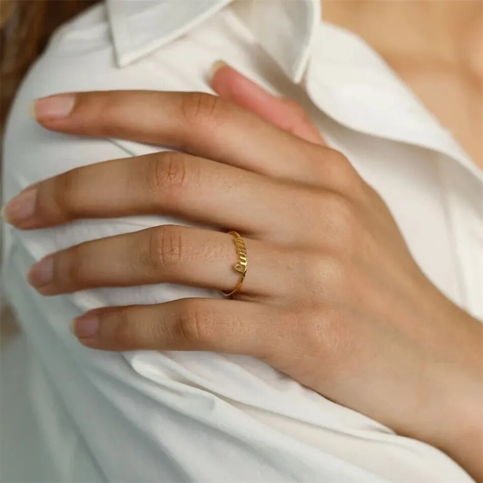 Custom Name Ring - Drip lordss
