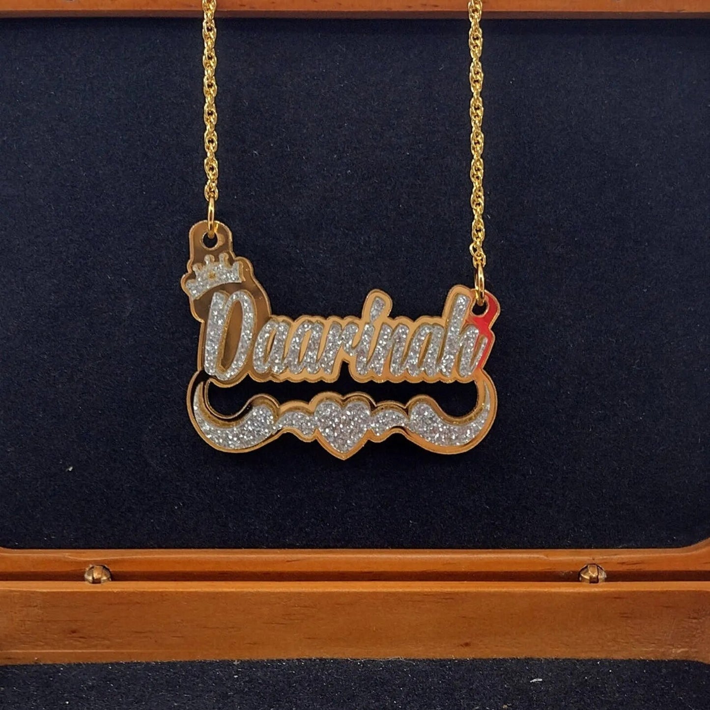 Custom Name Necklace XO Hoop Earrings - Drip lordss