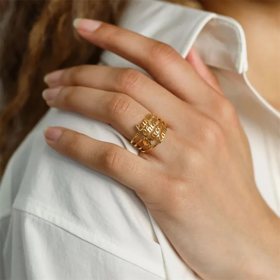 Custom Name Ring - Drip lordss