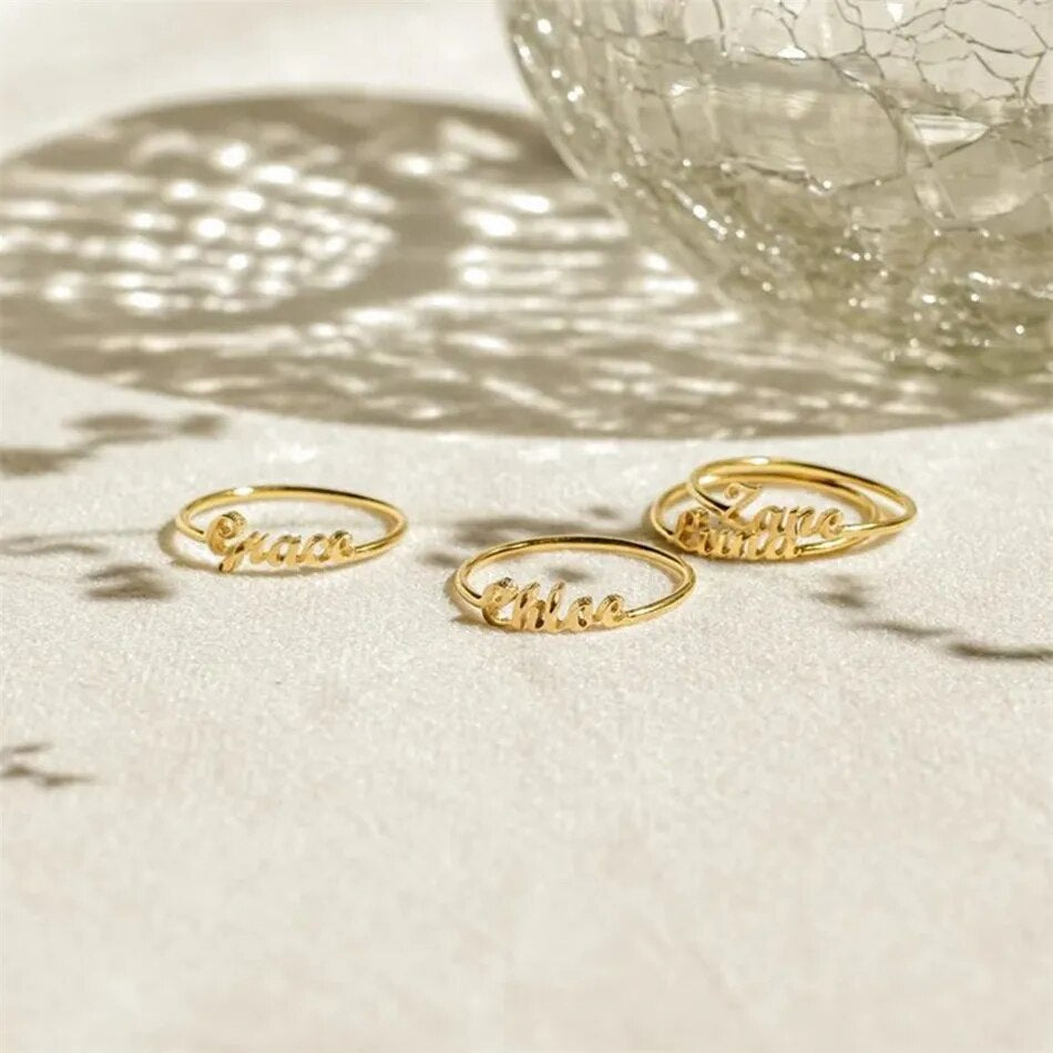 Custom Name Ring - Drip lordss