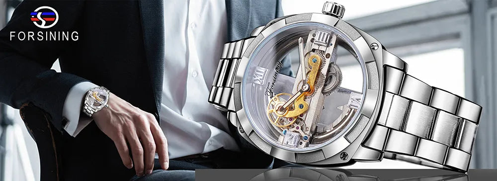 FORSINING Skeleton Watch - Drip lordss