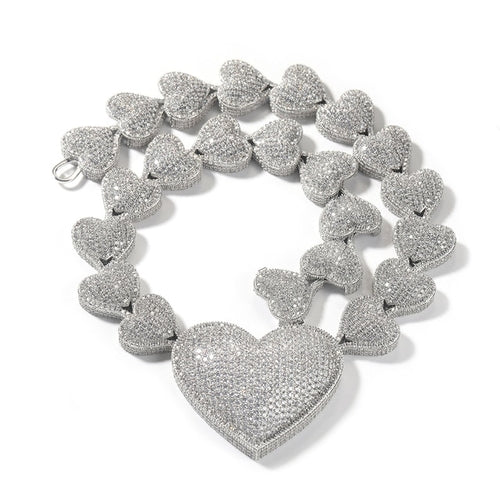 Big Heart Necklace - Drip lordss