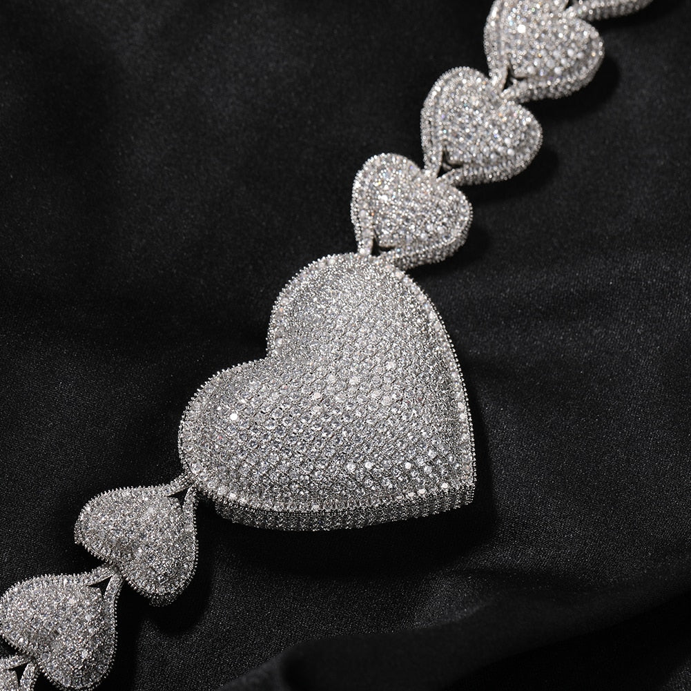 Big Heart Necklace - Drip lordss