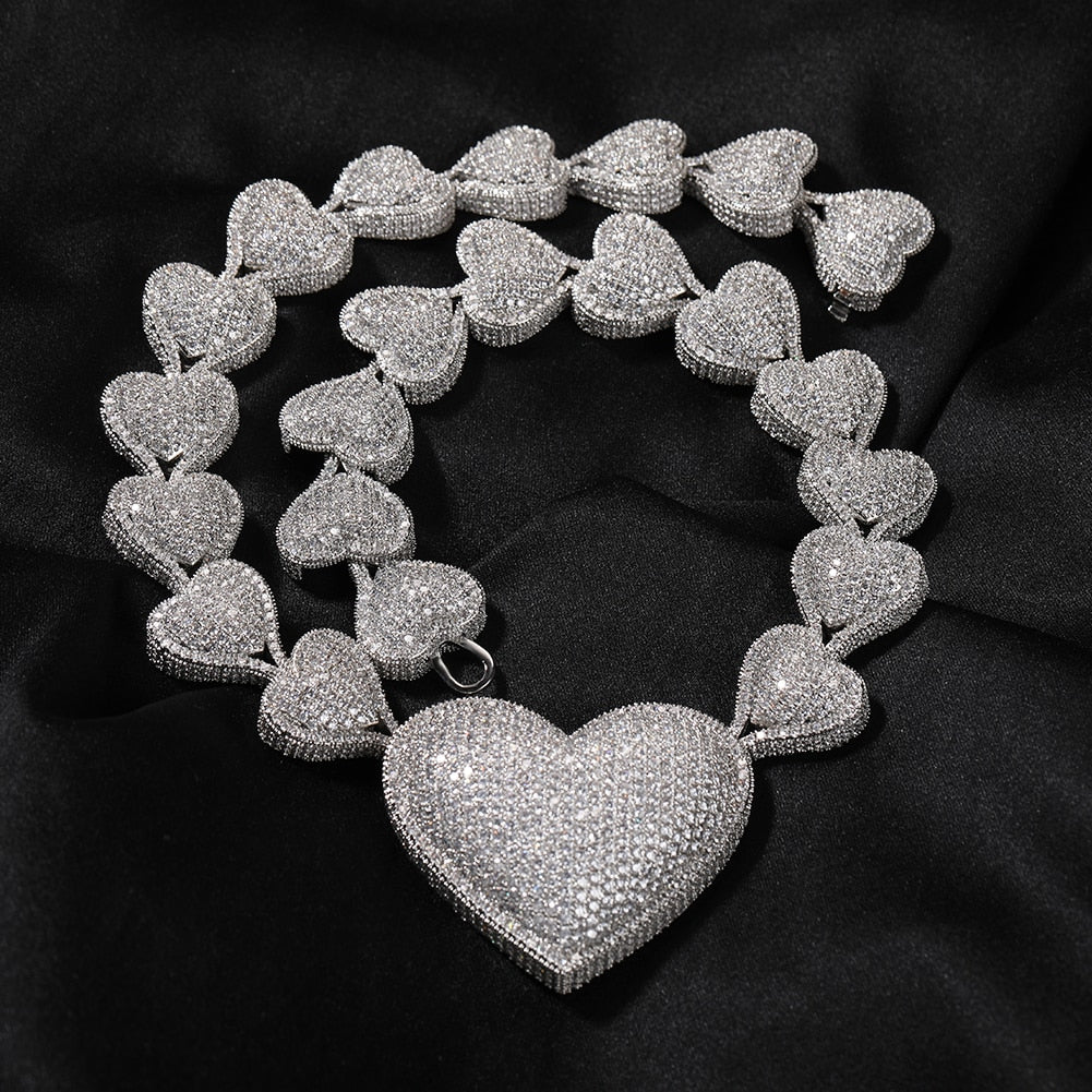 Big Heart Necklace - Drip lordss