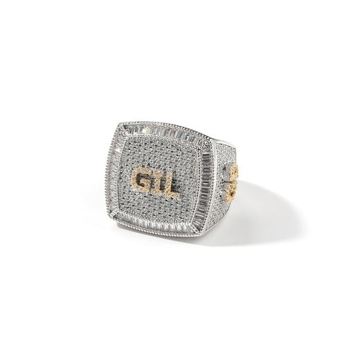 Custom Name Rings 1-9 Letters Drip lordss