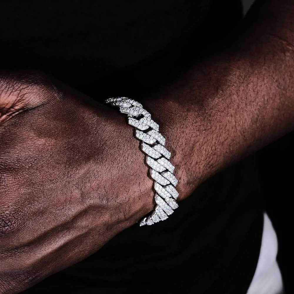 Moissanite Cuban Bracelet Drip lordss