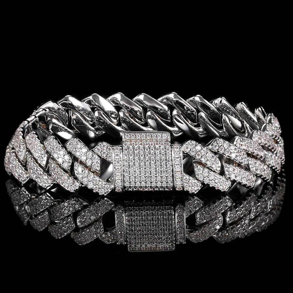 Moissanite Cuban Bracelet Drip lordss