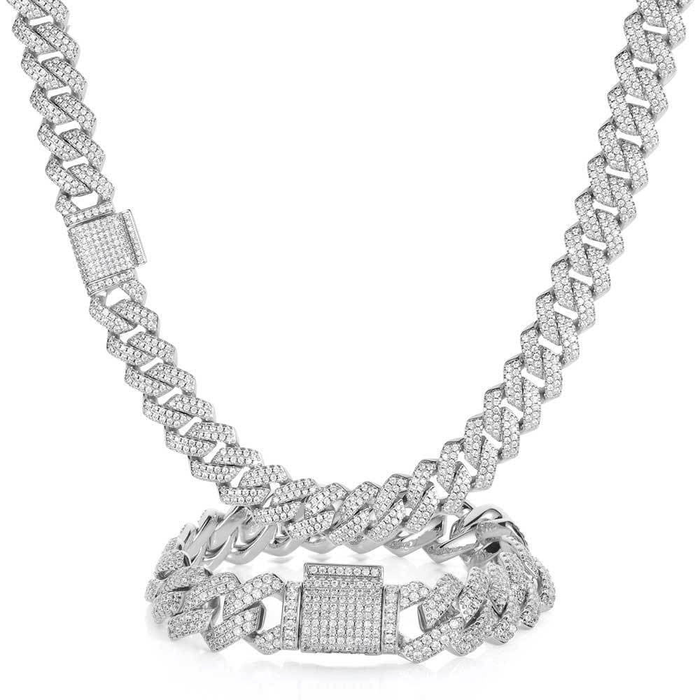 Moissanite Cuban Bracelet Drip lordss