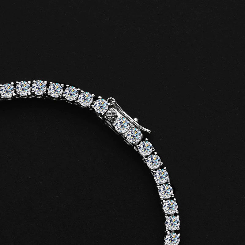 Moissanite Tennis Necklace Drip lordss