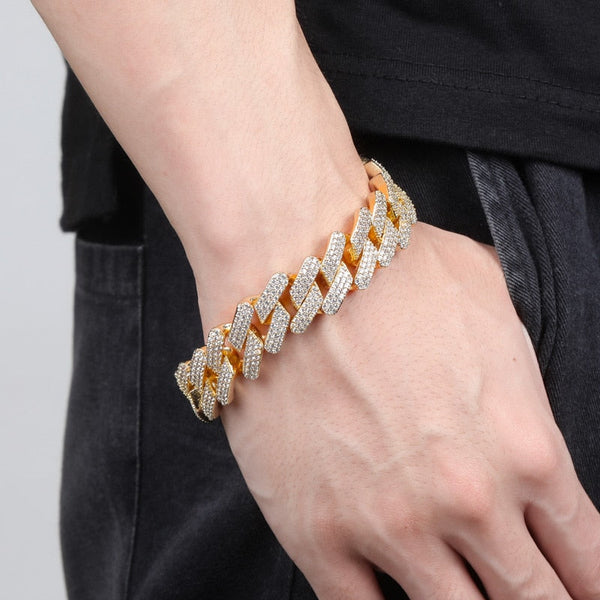 Cuban link bracelet
