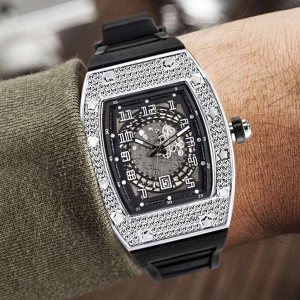 Iced out watch