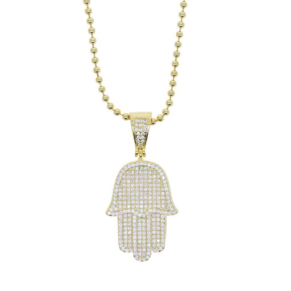Hand Of the Angel Fatima Pendant - Drip lordss