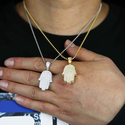 Hand Of the Angel Fatima Pendant - Drip lordss
