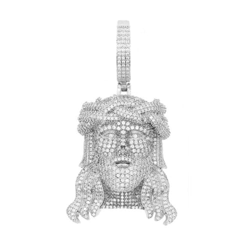 Jesus Head Pendant - Drip lordss