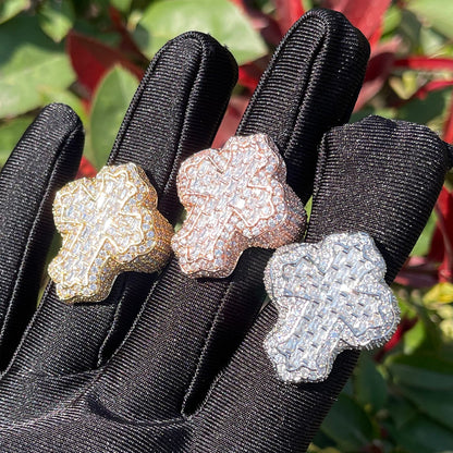 Cross Finger Ring - Drip lordss