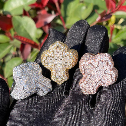 Cross Finger Ring - Drip lordss