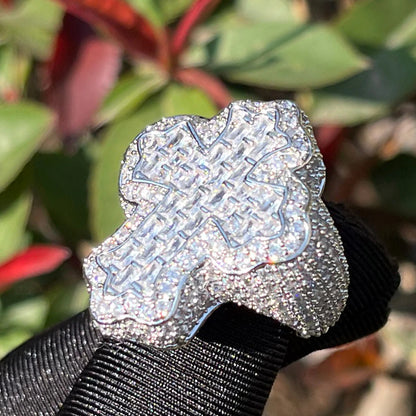 Cross Finger Ring - Drip lordss