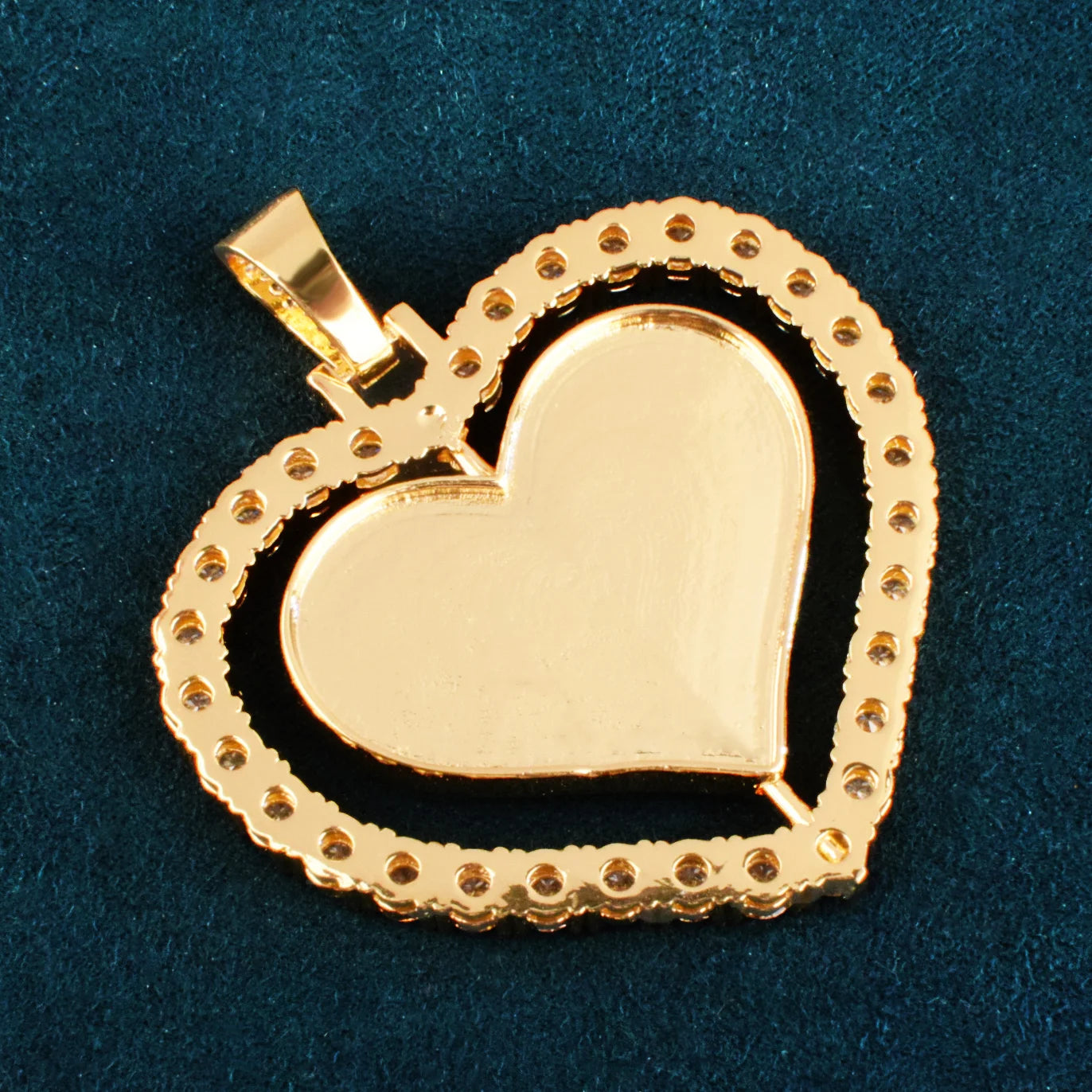 Big Rotating Heart Picture Pendant - Drip lordss
