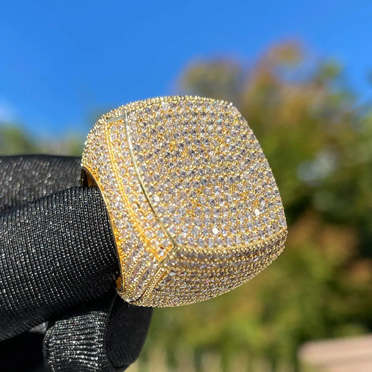 Iced out 360 Ring - Drip lordss