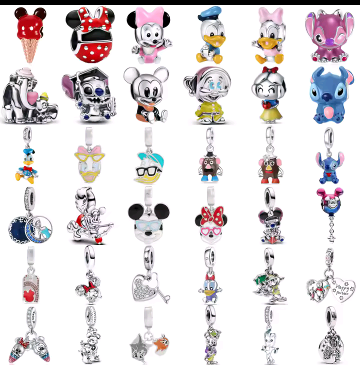 Sterling Silver Bracelet and Charms - Drip lordss