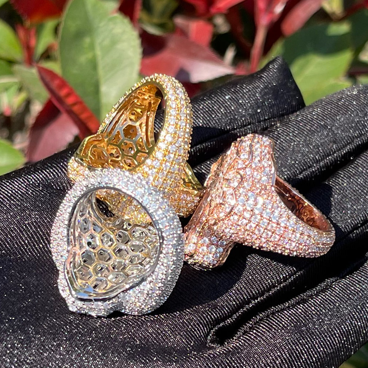 Cross Finger Ring - Drip lordss