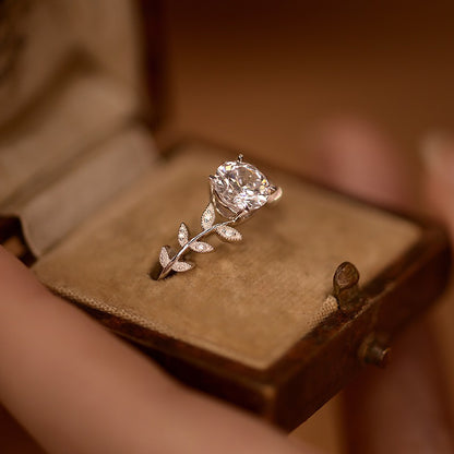 1ct flower/leaf diamond rings - Drip lordss