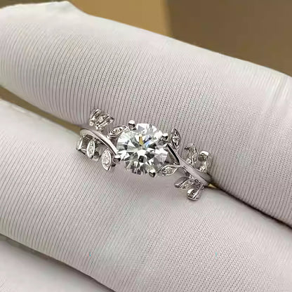 1ct flower/leaf diamond rings - Drip lordss