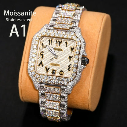 Luxury Moissanite Watches Drip lordss